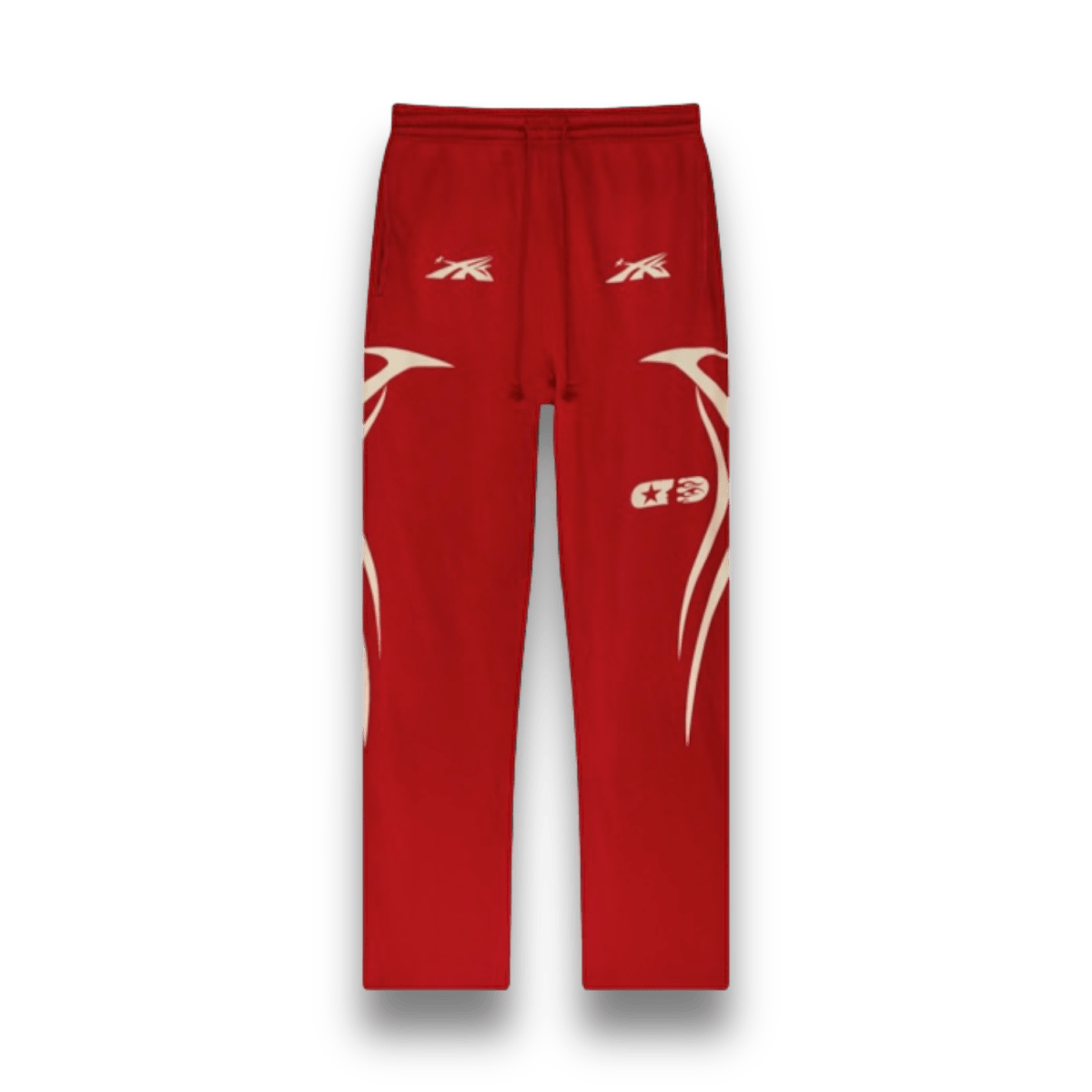 Hellstar Sports Sweatpants - Red - Bottoms - Jawns on Fire Sneakers & Streetwear