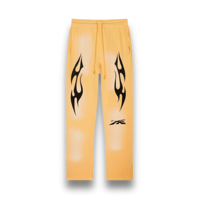 Hellstar Sports Sweatpants - Yellow - Bottoms - Jawns on Fire Sneakers & Streetwear