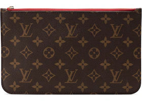 Louis Vuitton Pochette Monogram MM/GM Cerise (Orange) Lining