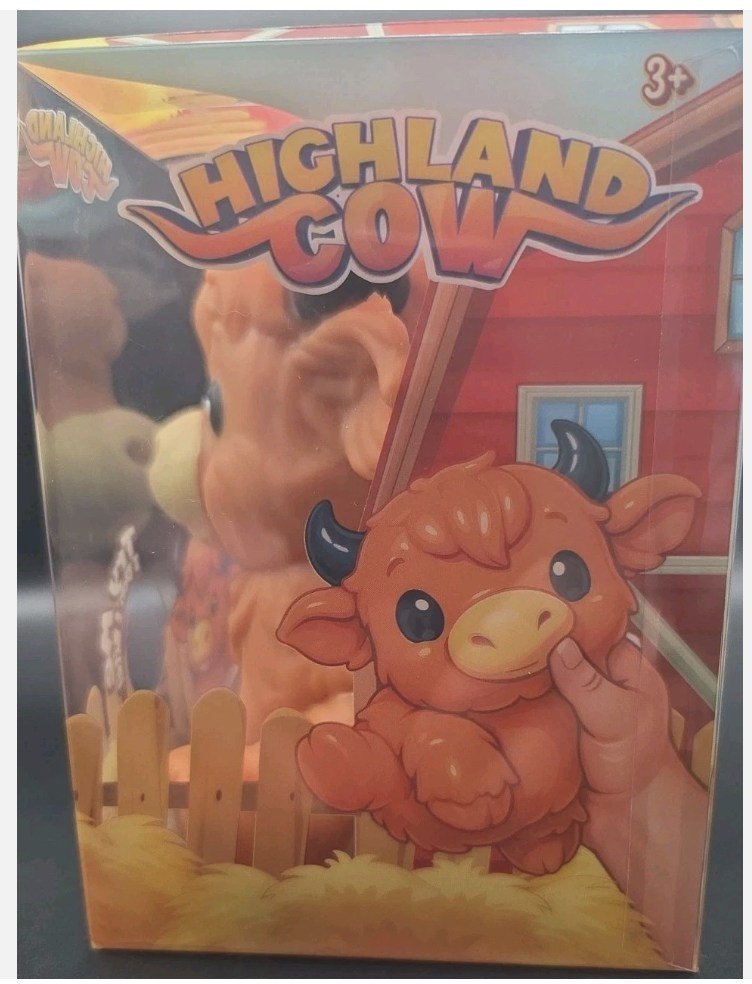 Highland Cow Squishy - Sensory Toys - Jawns on Fire Sneakers & Shoes