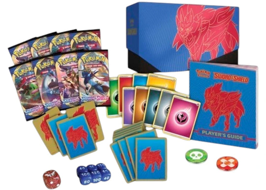 2020 Pokemon TCG Sword & Shield Elite Trainer Box Zamazenta