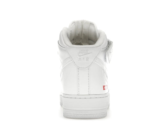 Nike Air Force 1 Supreme Mid White