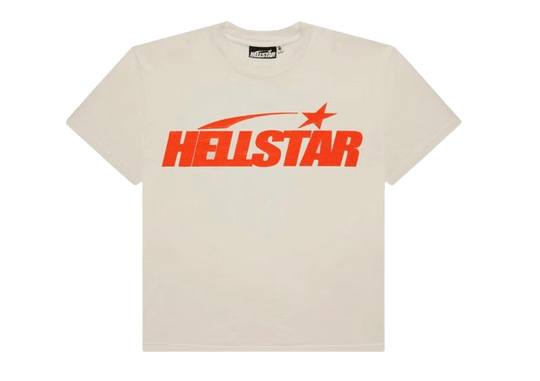 HS Classic T-shirt (Regular Print) White/Orange - T-Shirt - Jawns on Fire Sneakers & Shoes