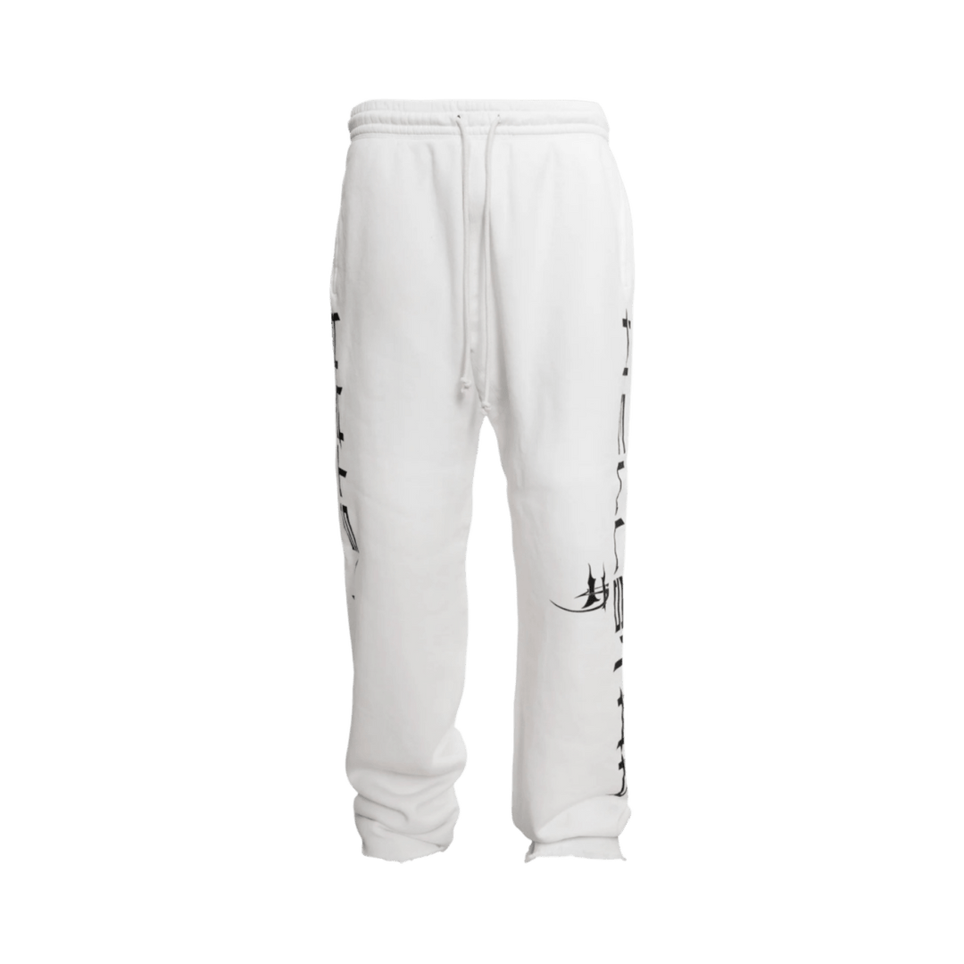 HS Gothic Sweatpants White - Bottoms - Jawns on Fire Sneakers & Shoes