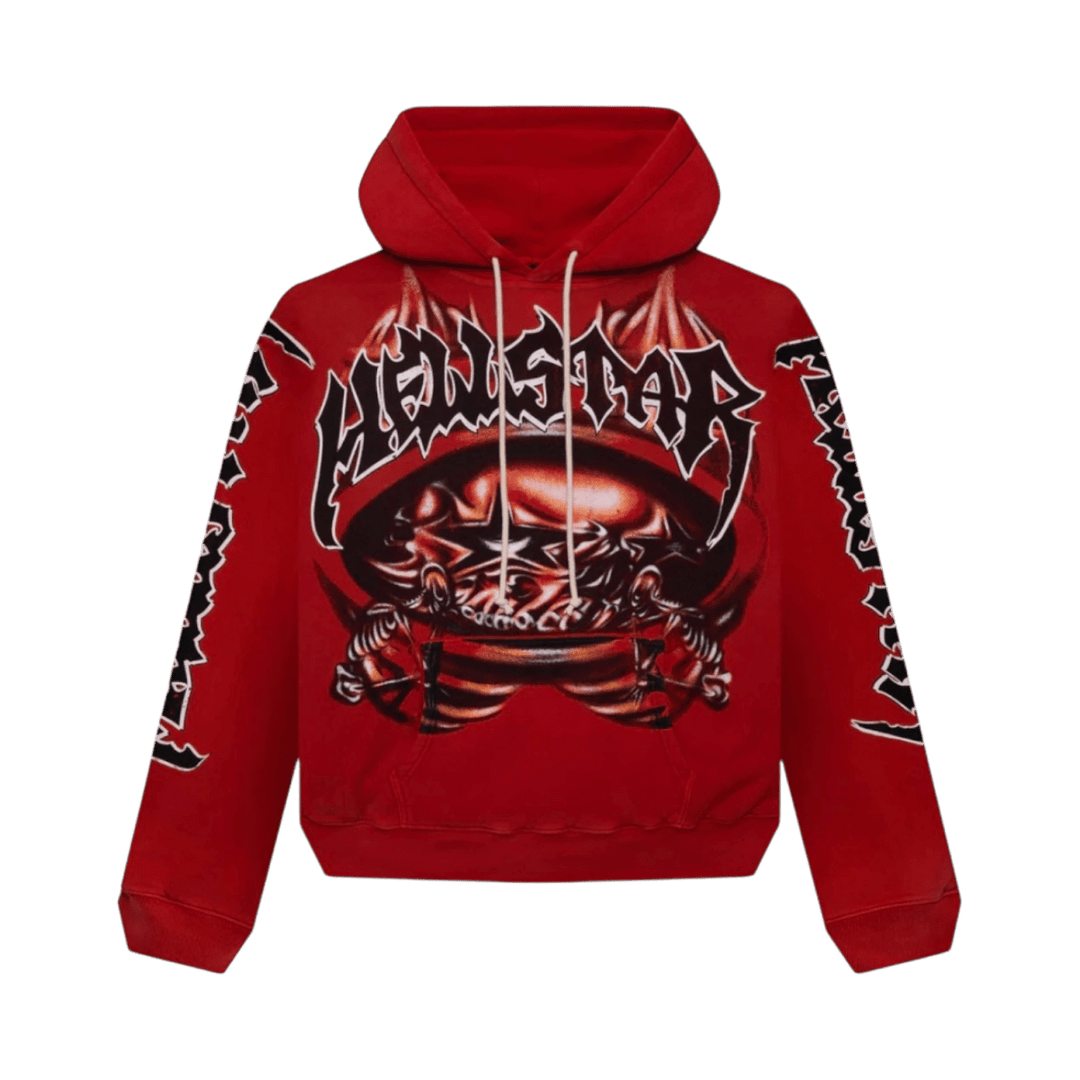 HS Halloween Skeleton Airbrushed Hoodie - Hoodie - Jawns on Fire Sneakers & Shoes