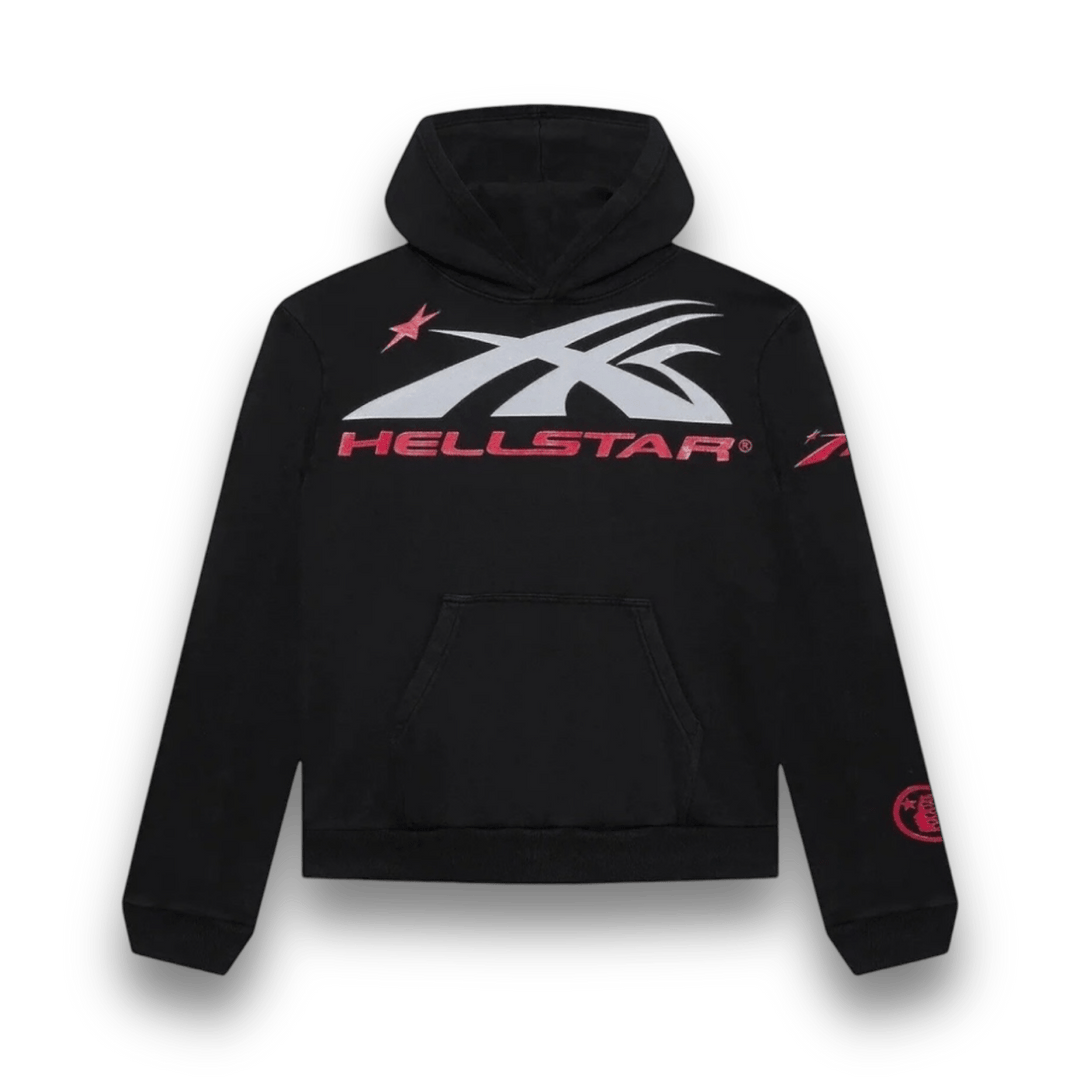 HS Sport Logo Hoodie Black - Hoodie - Jawns on Fire Sneakers & Shoes