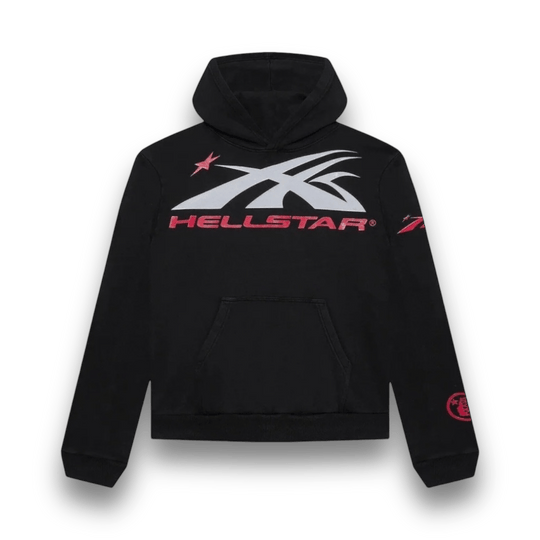 HS Sport Logo Hoodie Black - Hoodie - Jawns on Fire Sneakers & Shoes