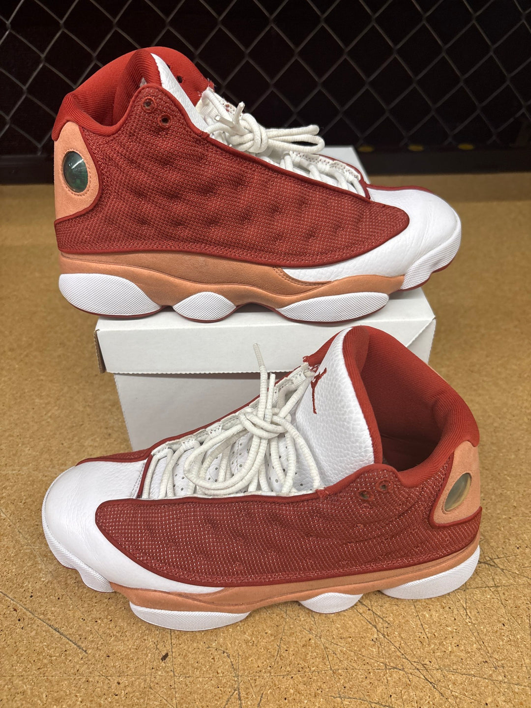 Jordan 13 Dune Red (Mens 8.5) (No Box) Used
