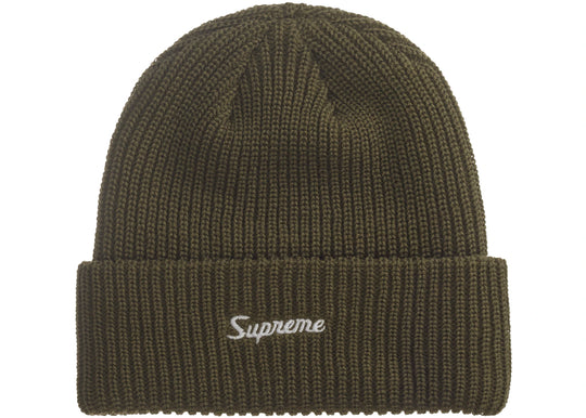 Supreme Loose Gauge Beanie (FW26) Olive