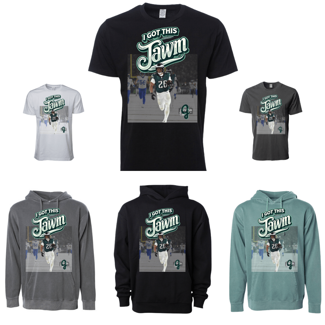I Got This Jawn - Custom Original Jawns Eagles Super Bowl LIX Gear - Short Sleeve - Jawns on Fire Sneakers & Shoes
