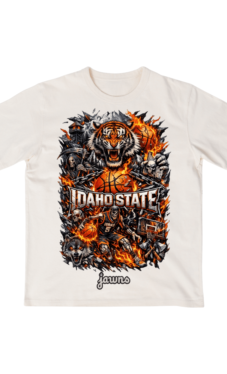Idaho State Tigers Godspeed Streetwear Basketball Shirt - T-Shirt - Jawns on Fire Sneakers & Shoes