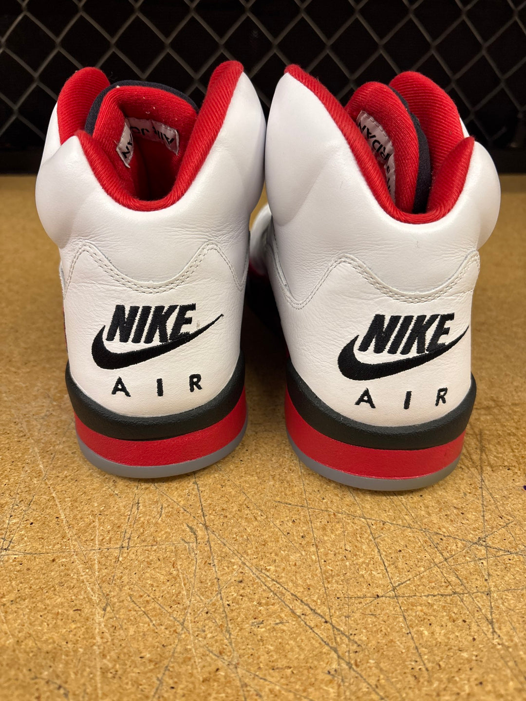 Jordan 5 Fire Red Men 13 Used No Box