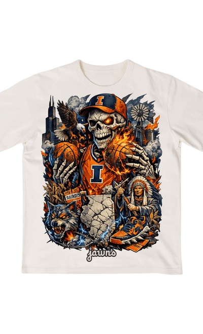 Illinois Fighting Illini Godspeed Streetwear Basketball Shirt