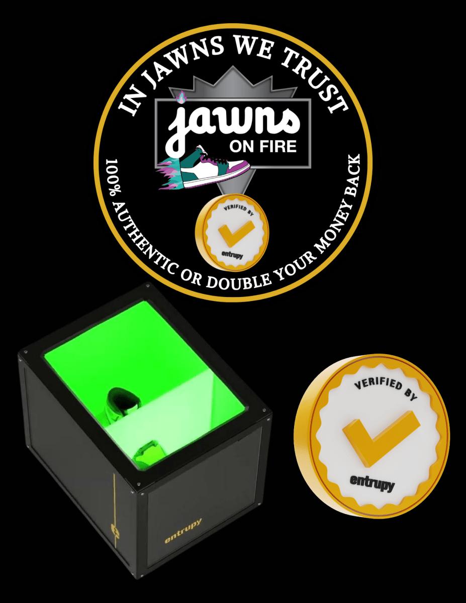 In Jawns We Trust - Authenticity Check - Powered by Entrupy AI - Service - Jawns on Fire Sneakers & Shoes
