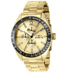 Invicta Aviator Storm Men's Watch - 45mm, Gold - Watches - Jawns on Fire Sneakers & Shoes