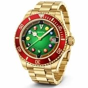 Invicta Pro Diver House of Cards Men's Watch - 40mm. Gold 50522 - Watches - Jawns on Fire Sneakers & Shoes