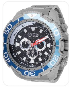 Invicta TI-22 Kaiju Men's Watch - 65mm, Titanium Steel 49486 - Watches - Jawns on Fire Sneakers & Shoes