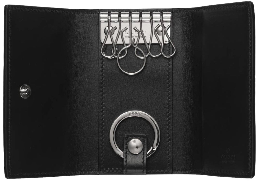 Gucci GG Matt Key Case Black