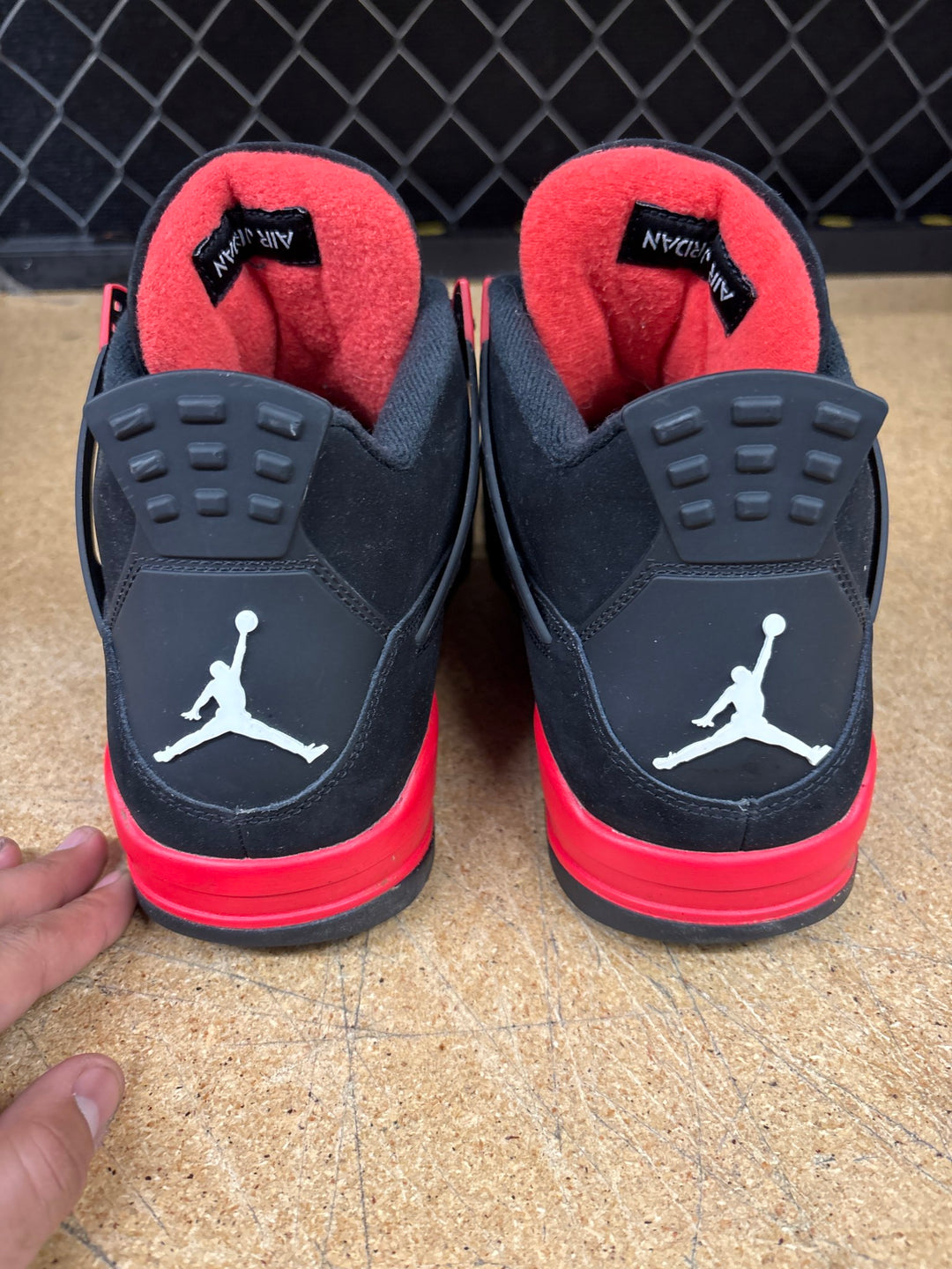 Jordan 4 Red Thunder Mens 12 Used