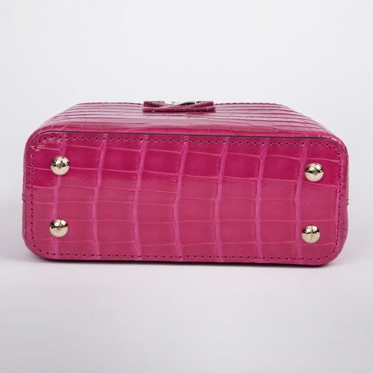 Louis Vuitton Alligator Capucines BB Fuchsia N81215