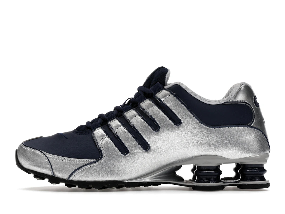 Nike Shox NZ Midnight Navy Metallic Silver