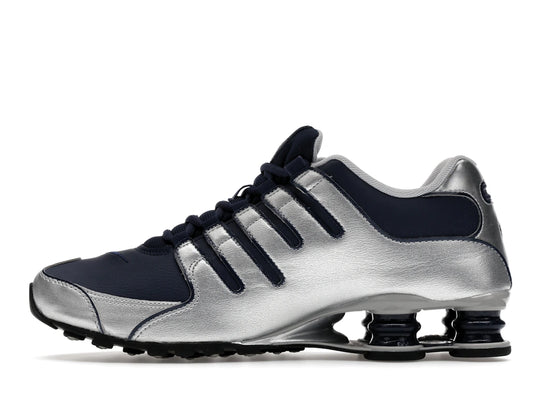 Nike Shox NZ Midnight Navy Metallic Silver