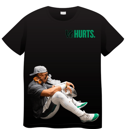Jalen Love Hurts Championship Full - Original Jawns - Black T-Shirt - T-Shirt - Jawns on Fire Sneakers & Shoes