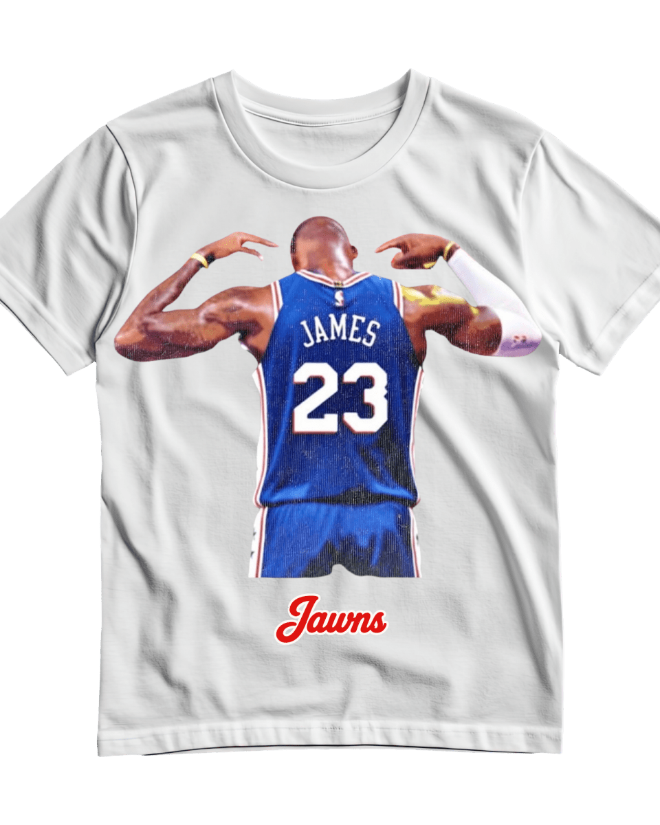 James Sixers 23 T-Shirt - Only Jawns - T-Shirt - Jawns on Fire Sneakers & Shoes