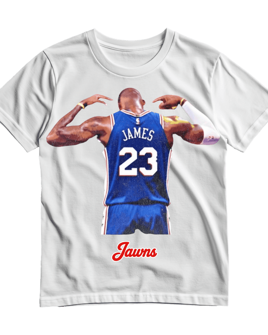 James Sixers 23 T-Shirt - Only Jawns - T-Shirt - Jawns on Fire Sneakers &amp; Shoes