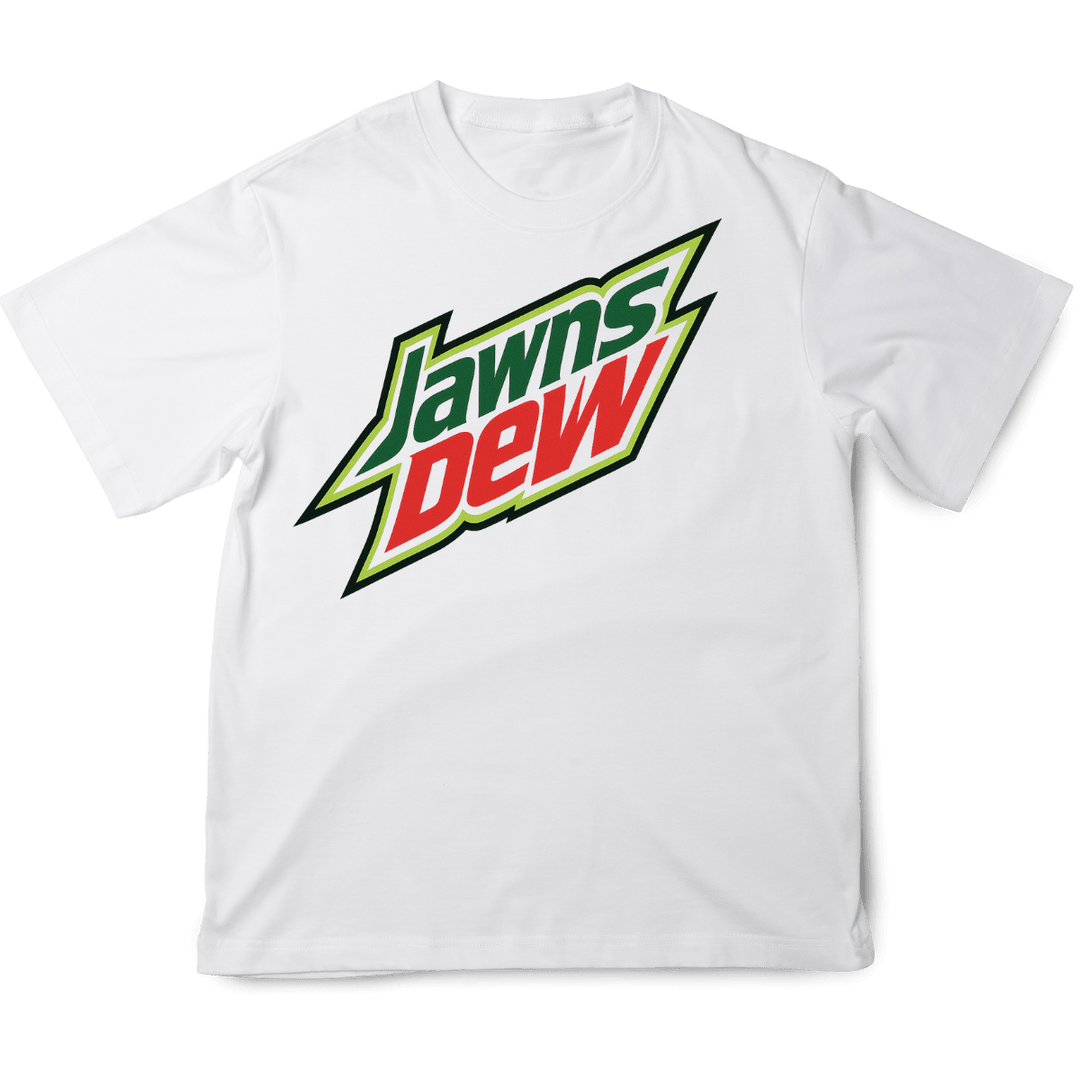 Jawns Dew - Original Jawns - White T-Shirt - T-Shirt - Jawns on Fire Sneakers & Shoes