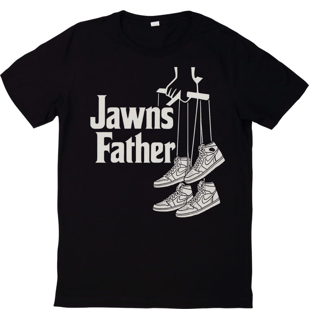 Jawns Father - Original Jawns - Black T-Shirt - T-Shirt - Jawns on Fire Sneakers & Shoes