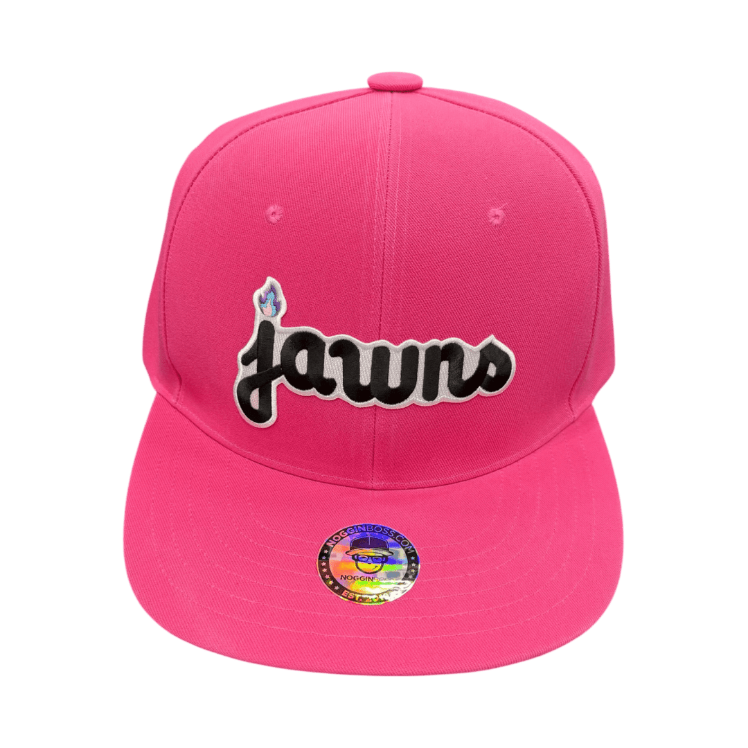 JAWNS Noggin Boss Custom BIG Hat PINK - Clothing Accessory - Jawns on Fire Sneakers & Shoes