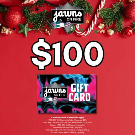 Jawns on Fire Buy $250 Gift Card, Get a FREE $100 Gift Card - Gift Cards - Jawns on Fire Sneakers & Shoes