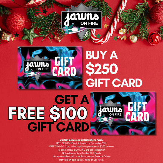 Jawns on Fire Buy $250 Gift Card, Get a FREE $100 Gift Card - Gift Cards - Jawns on Fire Sneakers & Shoes