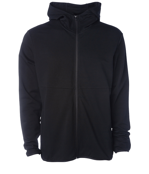 Jawns Performance Hoodie Full Zip - Black - Hoodie - Jawns on Fire Sneakers & Shoes