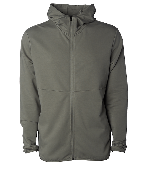 Jawns Performance Hoodie Full Zip - Olive - Hoodie - Jawns on Fire Sneakers & Shoes