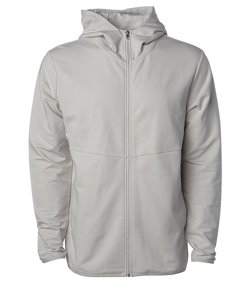 Jawns Performance Hoodie Full Zip - Smoke - Hoodie - Jawns on Fire Sneakers & Shoes