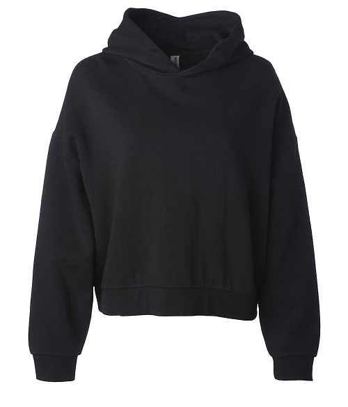 Jawns Signature Crop Hoodie Women - Black - Hoodie - Jawns on Fire Sneakers & Shoes
