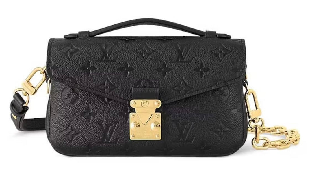 Louis Vuitton Pochette Metis East-West Black