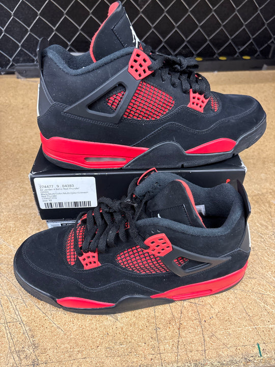 Jordan 4 Red Thunder Mens 12 Used