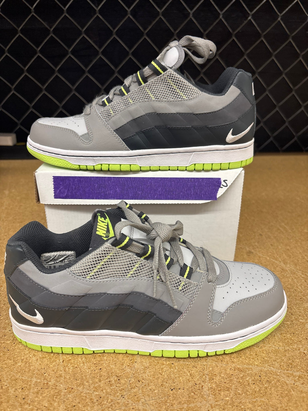 Nike Vunk GS 'Anthracite Grey Volt' (GS 6) Used
