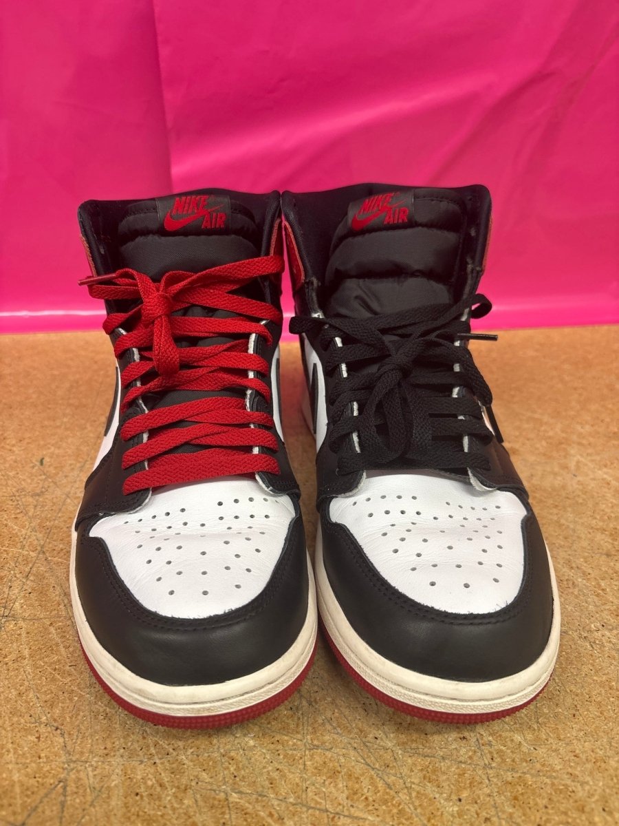 Jordan 1 High Black Toe Reimagined Used Men 10 - Sneakers - Jawns on Fire Sneakers &amp; Shoes