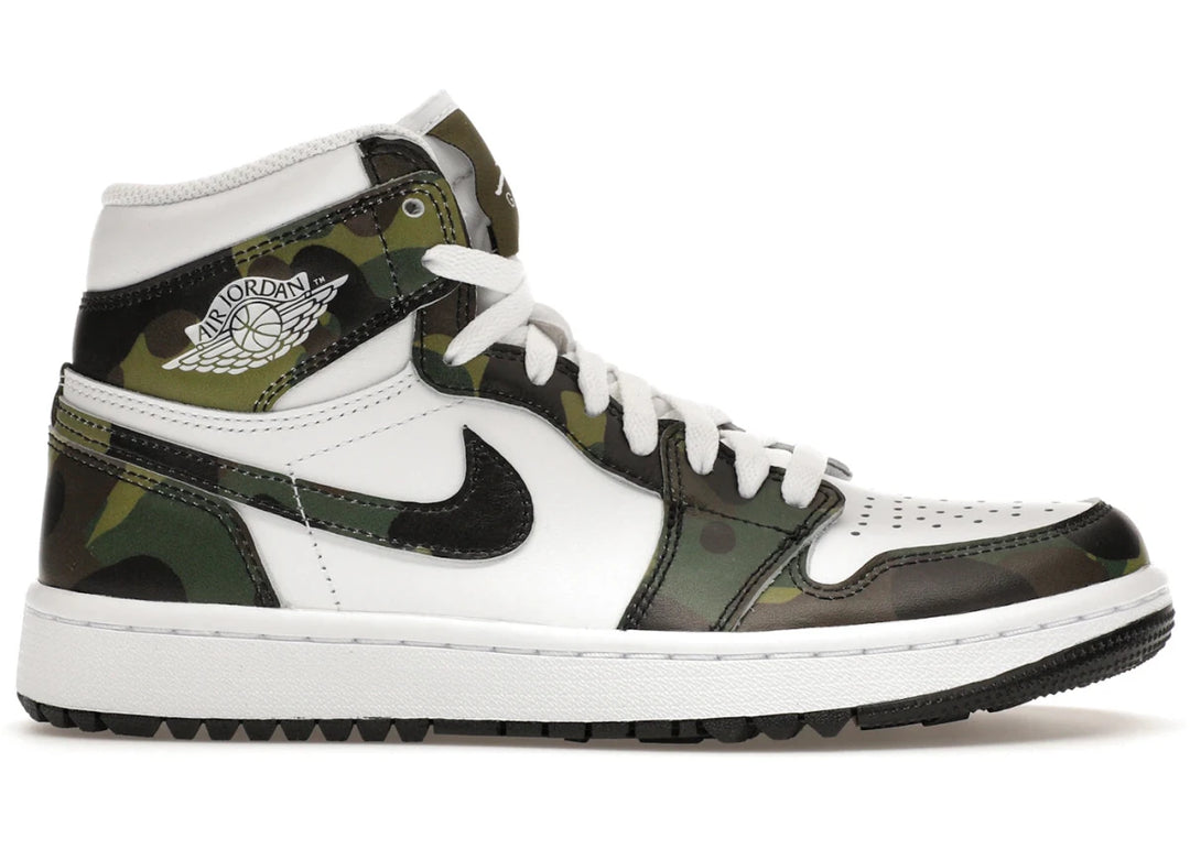Jordan 1 High Golf Camo - Sneakers - Jawns on Fire Sneakers & Shoes