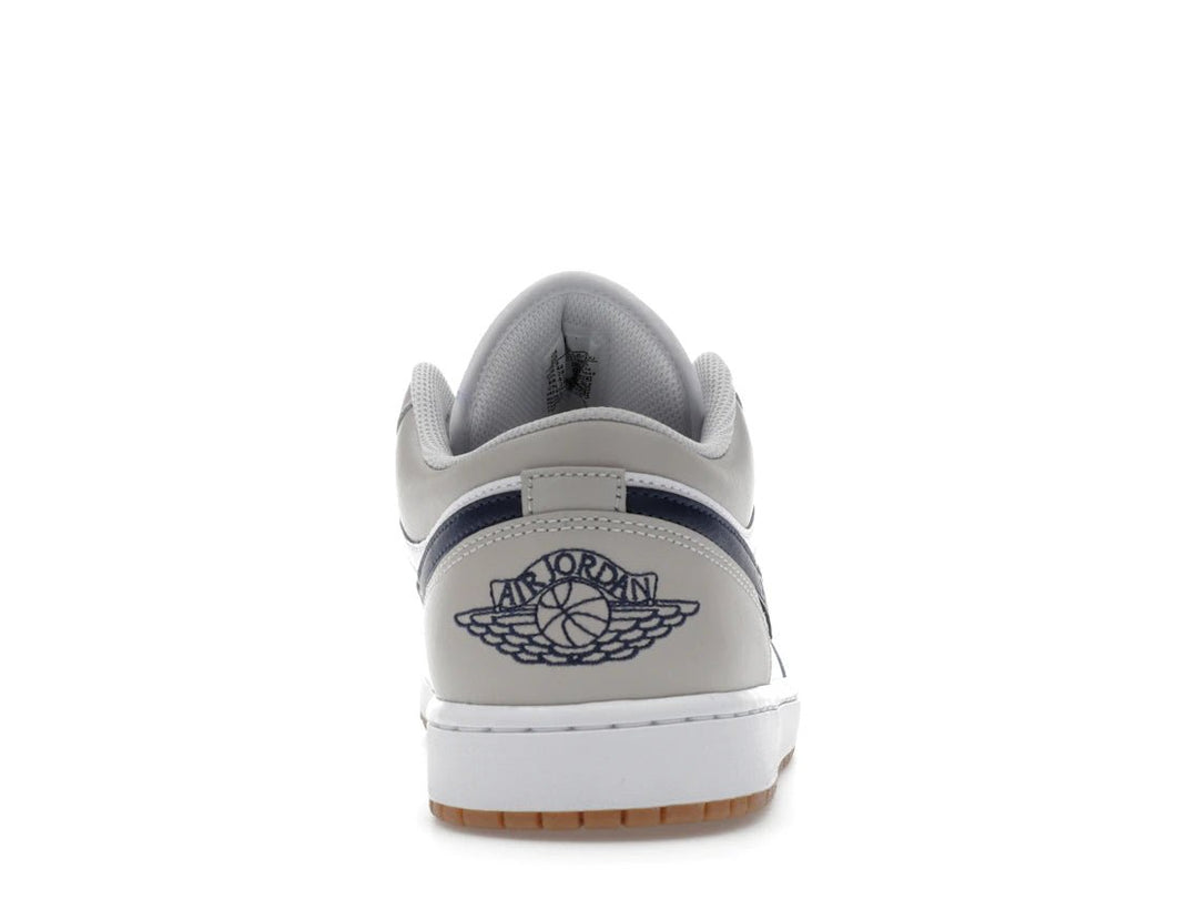 Jordan 1 Low Midnight Navy Neutral Grey - Sneakers - Jawns on Fire Sneakers & Shoes