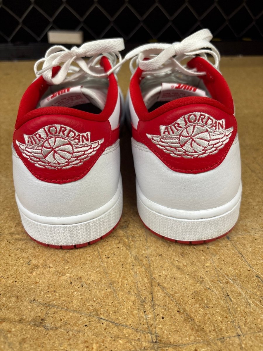 Jordan 1 Low Red/White Men 13 Used - Sneakers - Jawns on Fire Sneakers &amp; Shoes
