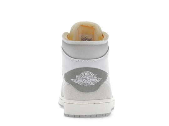 Jordan 1 Mid SE Craft Inside Out White Grey - Sneakers - Jawns on Fire Sneakers & Shoes