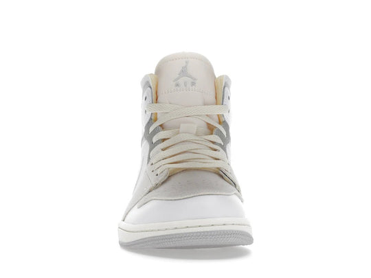 Jordan 1 Mid SE Craft Inside Out White Grey - Sneakers - Jawns on Fire Sneakers & Shoes