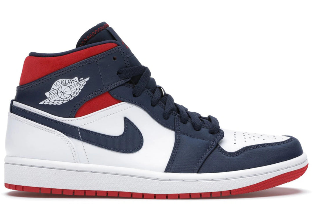 Jordan 1 Mid SE USA - Sneakers - Jawns on Fire Sneakers & Shoes