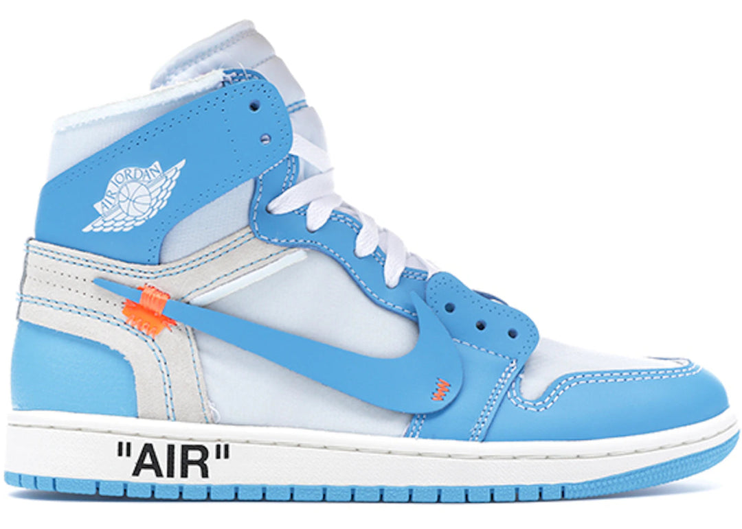 Jordan 1 Retro High Off - White University Blue - Sneakers - Jawns on Fire Sneakers & Shoes