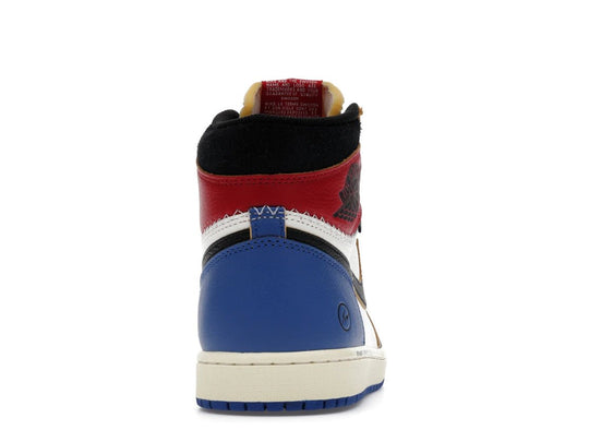 Jordan 1 Retro High OG SP Fragment x Union LA Varsity Red Sport Royal - Sneakers - Jawns on Fire Sneakers &amp; Shoes